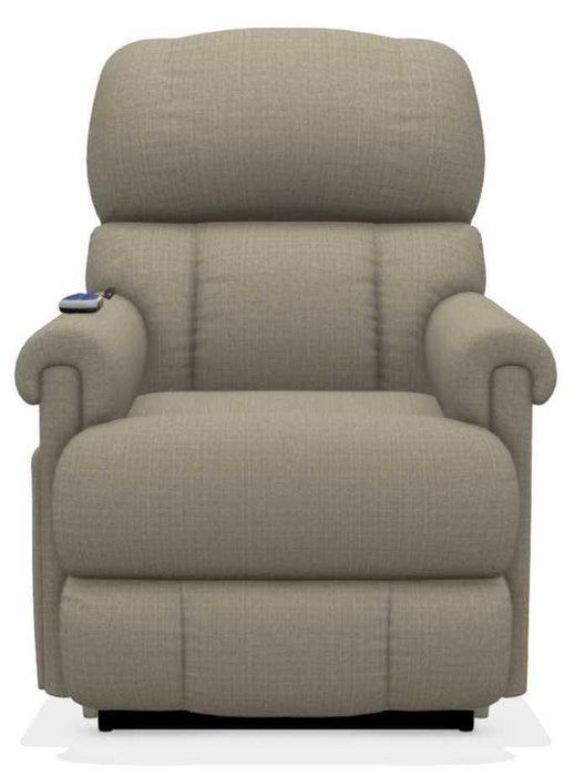 La-Z-Boy Pinnacle Platinum Bark Power Lift Recliner with Massage and Heat
