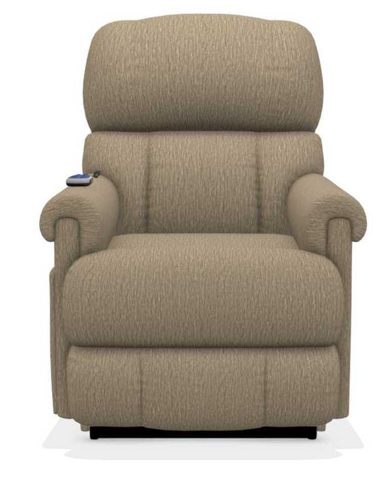 La-Z-Boy Pinnacle Platinum Driftwood Power Lift Recliner with Massage and Heat