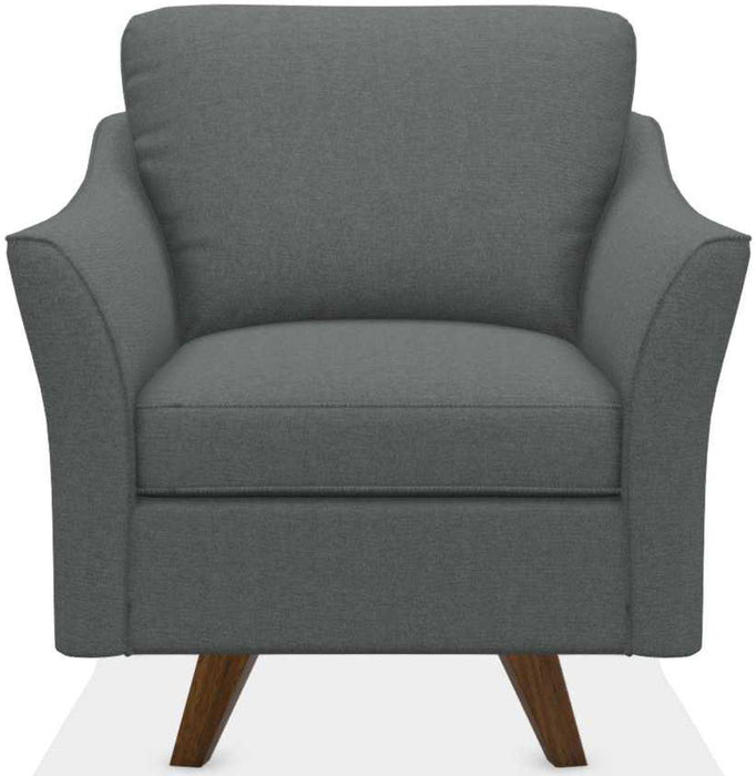 La-Z-Boy Reegan Gray High Leg Swivel Chair
