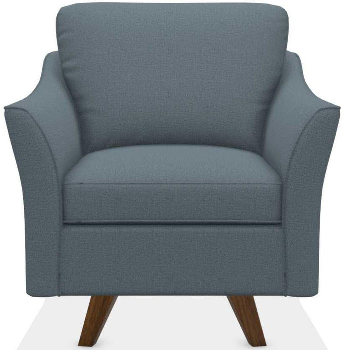 La-Z-Boy Reegan Denim High Leg Swivel Chair