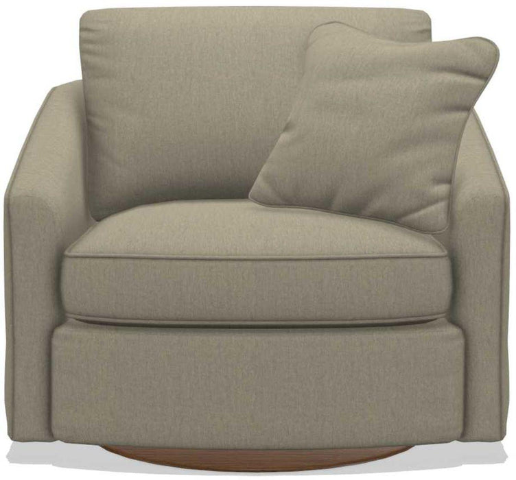 La-Z-Boy Clover Teak Premier Swivel Occasional Chair