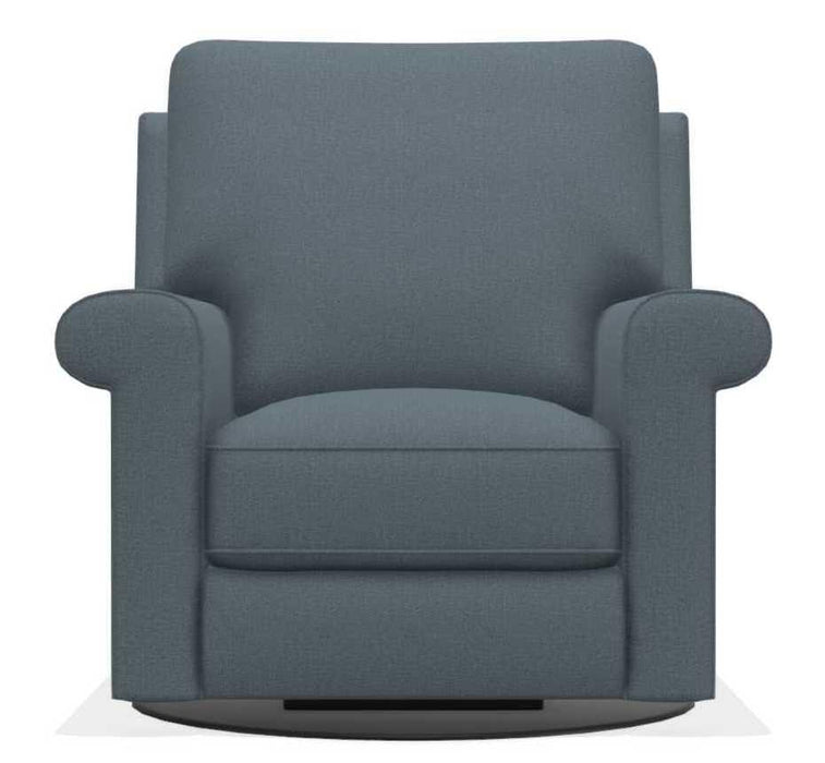 La-Z-Boy Ferndale Denim Swivel Gliding Chair