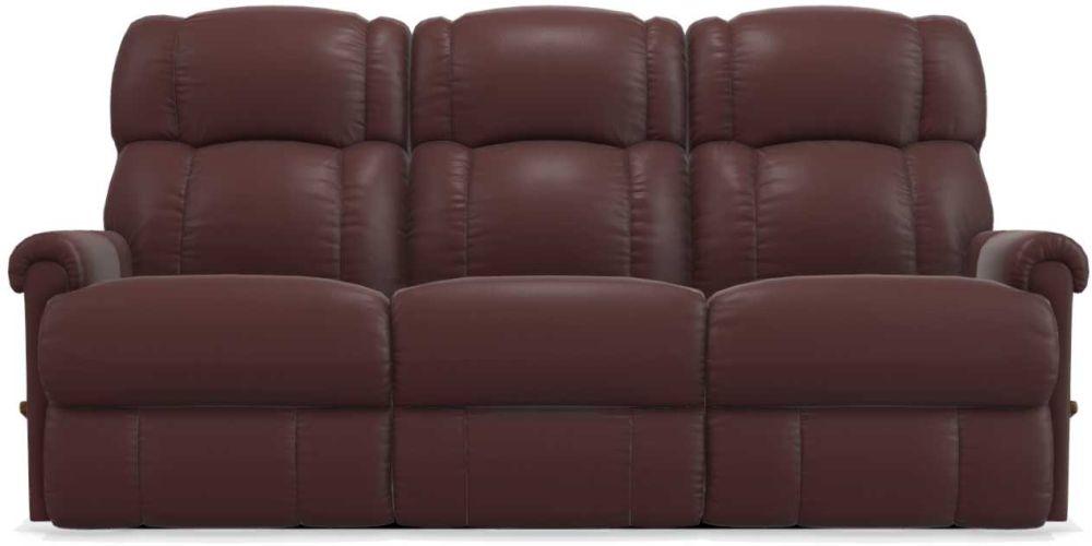 La-Z-Boy Pinnacle Reclina-Way Merlot Full Wall Reclining Sofa