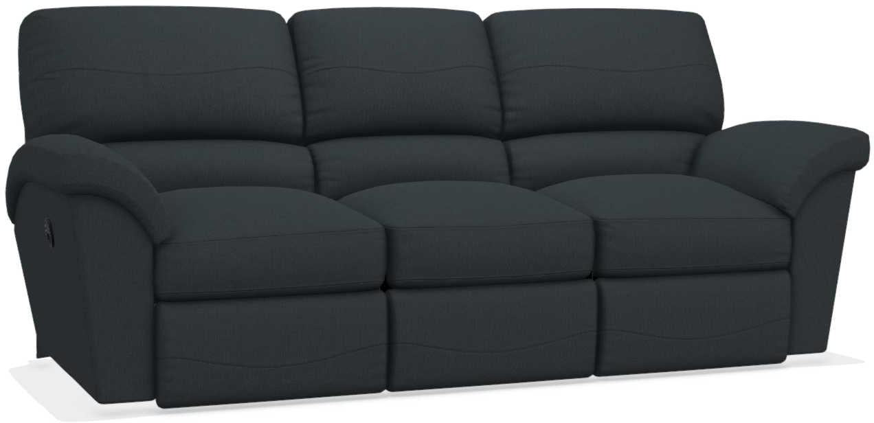 La-Z-Boy Reese La-Z-Time Midnight Full Reclining Sofa
