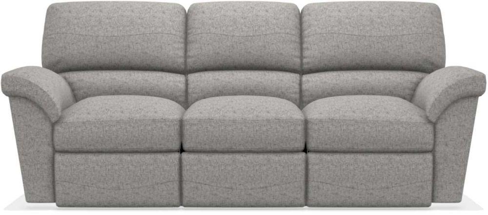 La-Z-Boy Reese La-Z Time Salt and Pepper Full Reclining Sofa