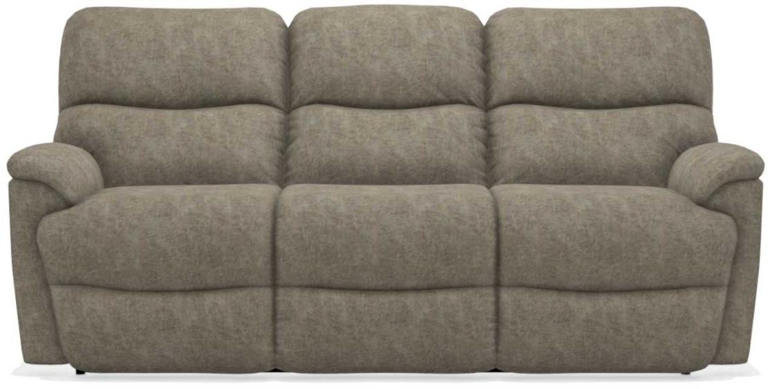 La-Z-Boy Trouper La-Z-Time Sable Reclining Sofa