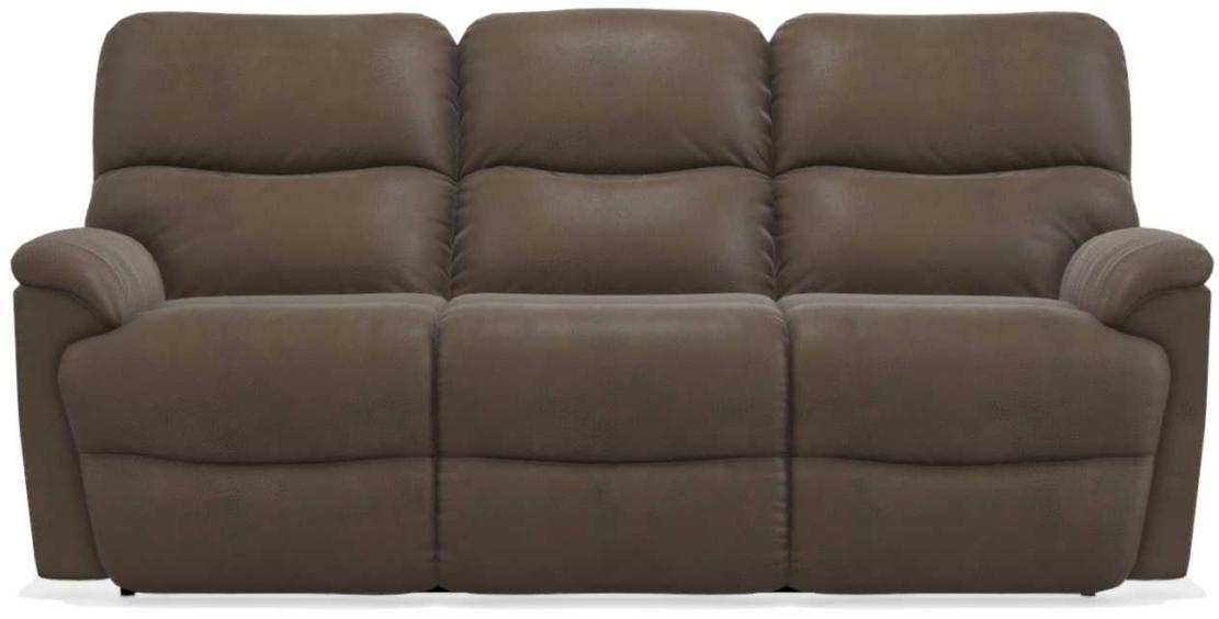 La-Z-Boy Trouper La-Z-Time Mink Reclining Sofa - Plourde Furniture Co (Caribou, ME)