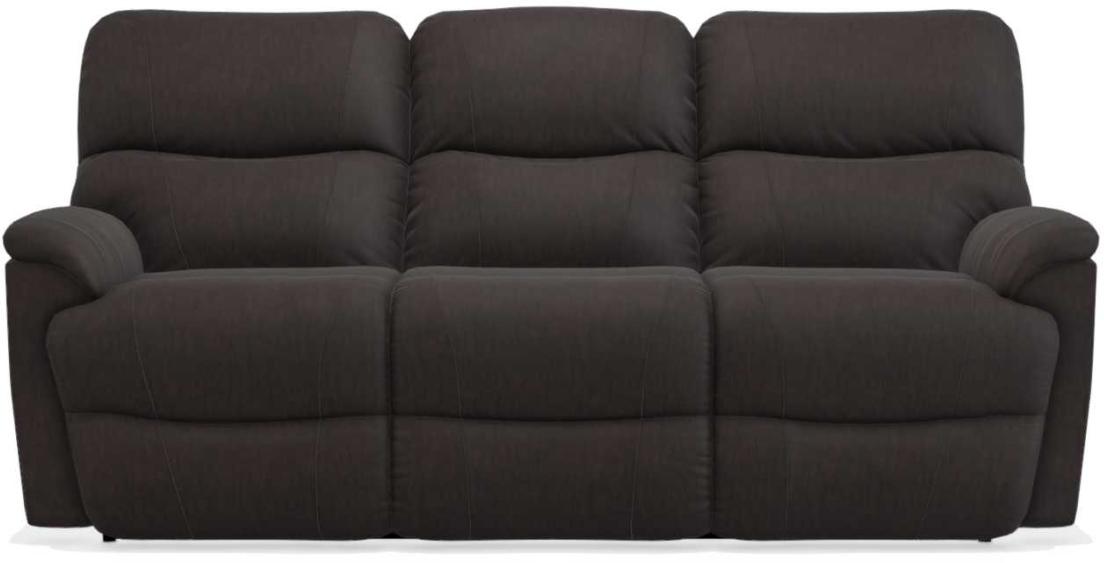 La-Z-Boy Trouper Walnut Power Reclining Sofa w/ Headrest