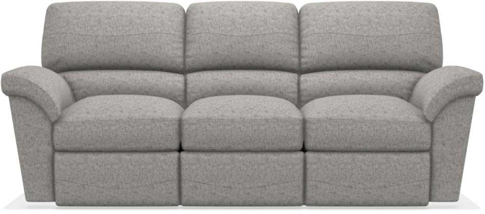 La-Z-Boy Reese Power La-Z Time Salt and Pepper Full Reclining Sofa
