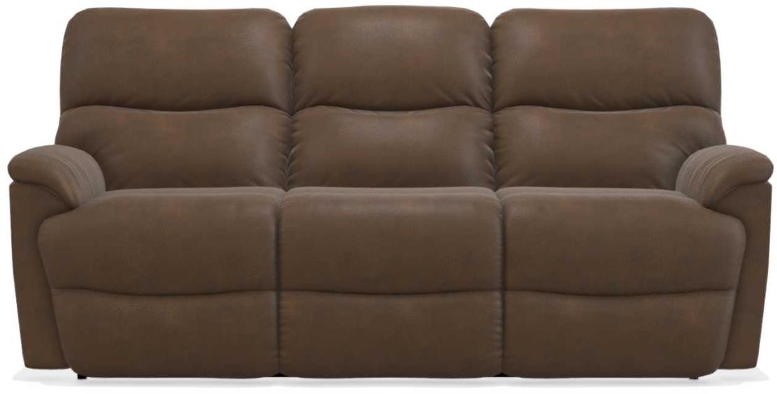 La-Z-Boy Trouper PowerRecline La-Z-Time Whiskey Reclining Sofa