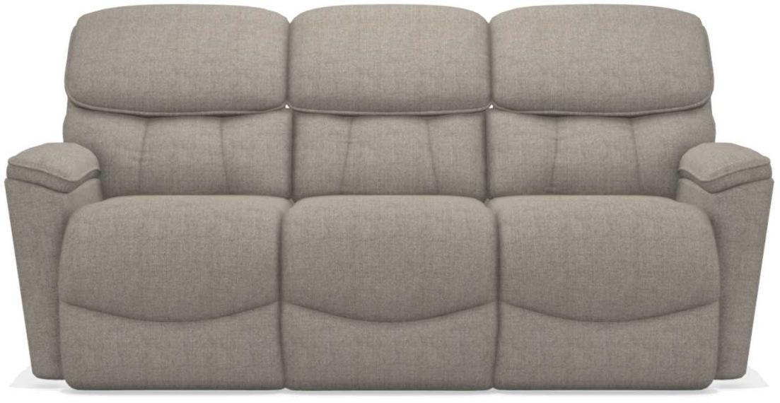 La-Z-Boy Kipling Pewter Power La-Z-Time Full Reclining Sofa