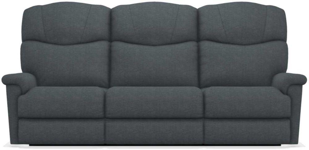 La-Z-Boy Lancer Navy Power Reclining Sofa with Headrest