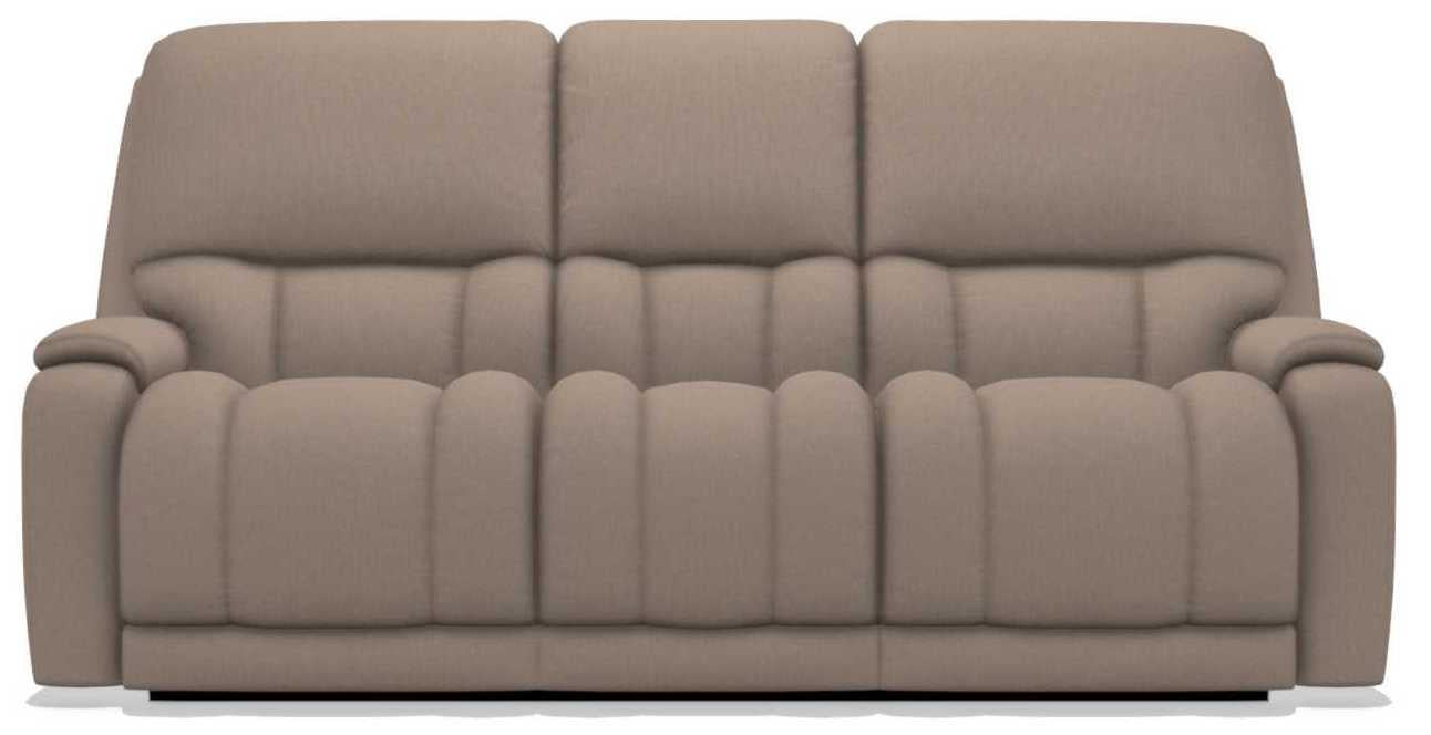 La-Z-Boy Greyson Cashmere Power Reclining Sofa w/ Headrest