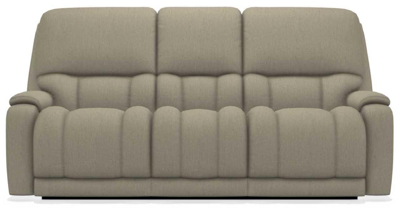La-Z-Boy Greyson Teak Power Reclining Sofa w/ Headrest