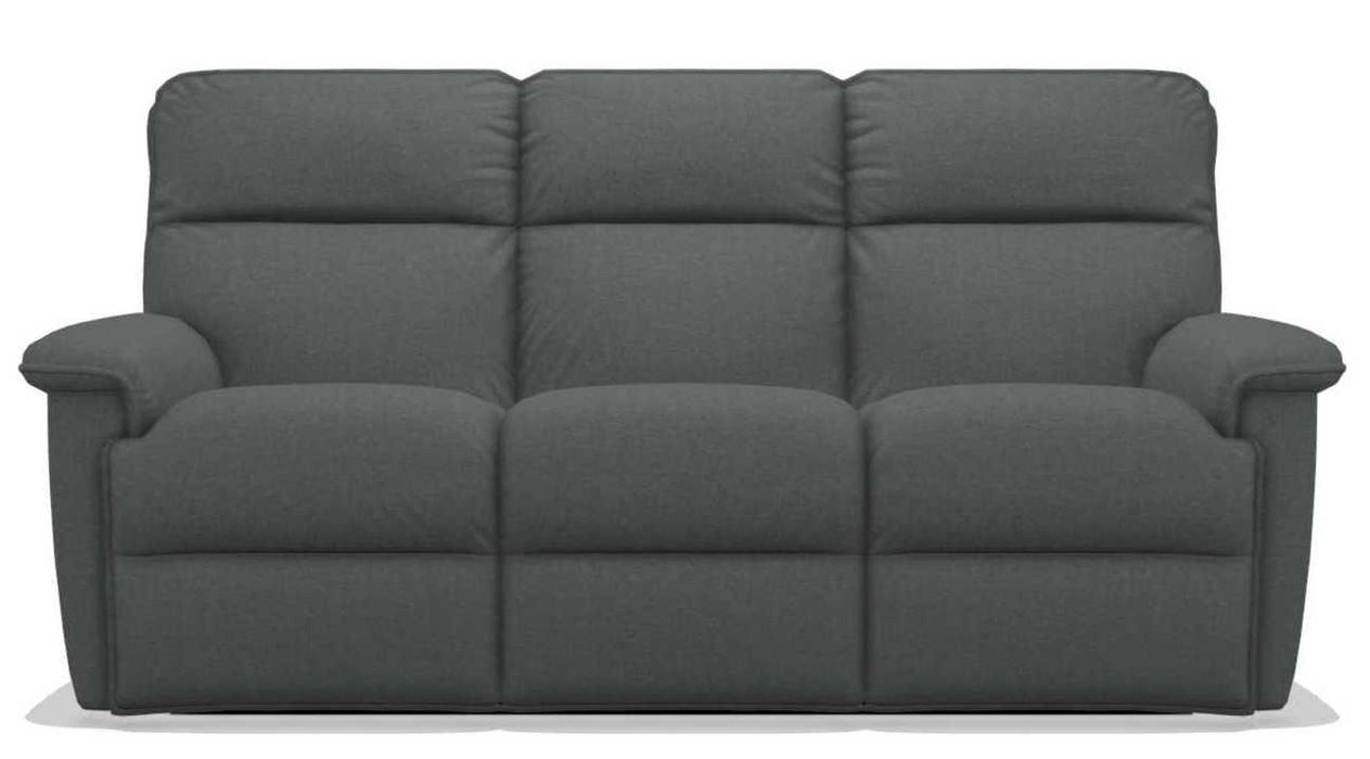 La-Z-Boy Jay Grey Power Reclining Sofa with Headrest
