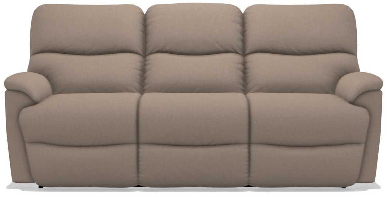 La-Z-Boy Trouper Cashmere Power Reclining Sofa w/ Headrest