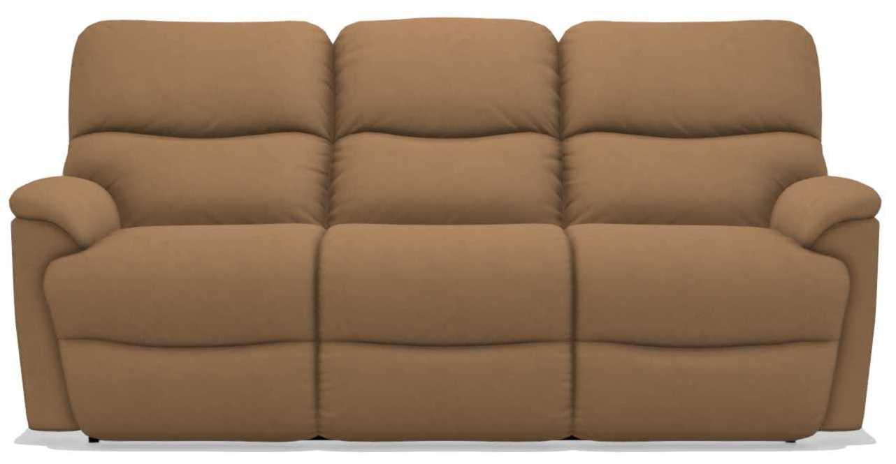 La-Z-Boy Trouper Fawn Power Reclining Sofa w/ Headrest