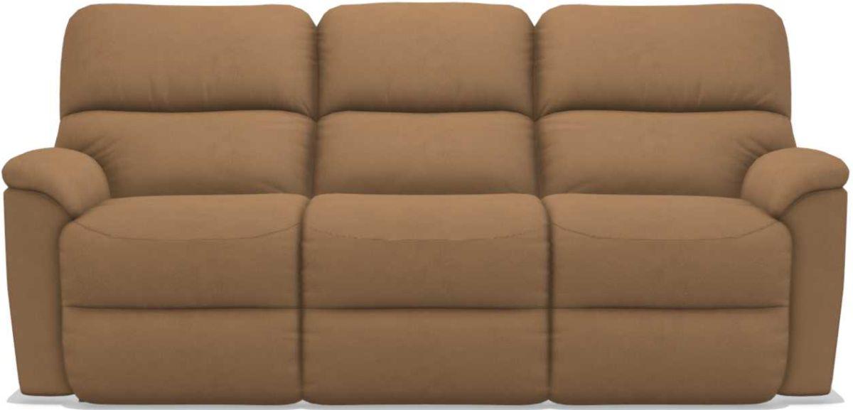 La-Z-Boy Brooks Fawn Power Reclining Sofa with Headrest