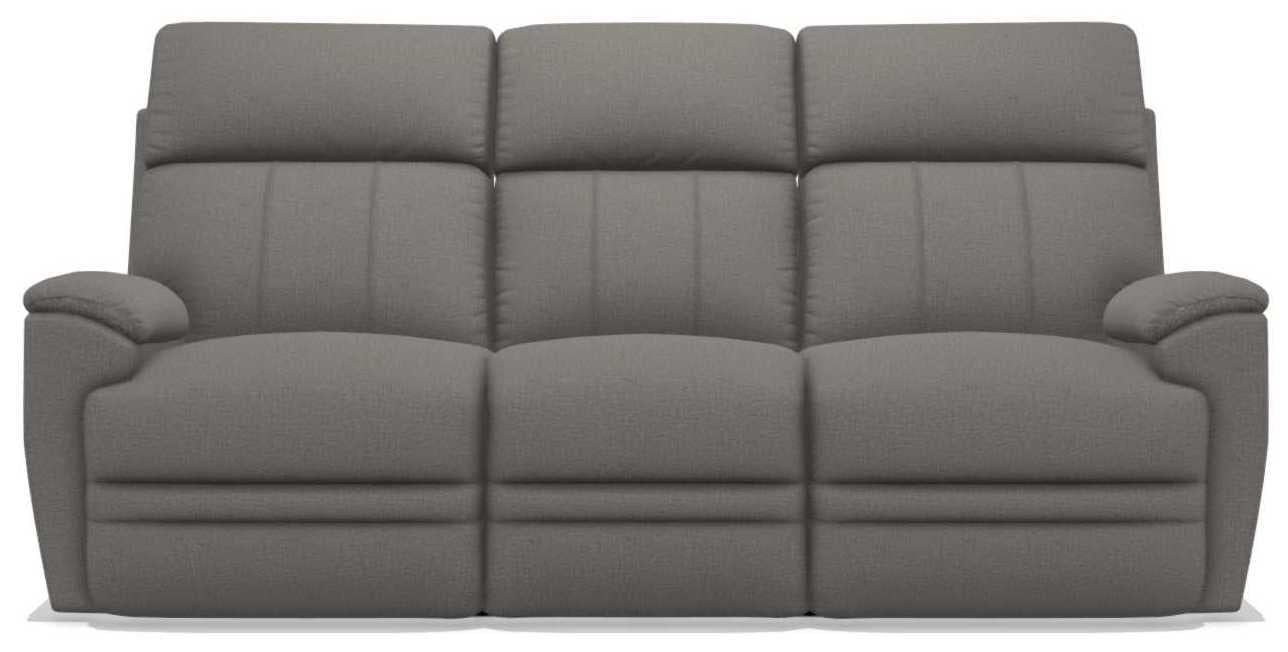 La-Z-Boy Talladega Flannel Power Reclining Sofa w/ Headrest