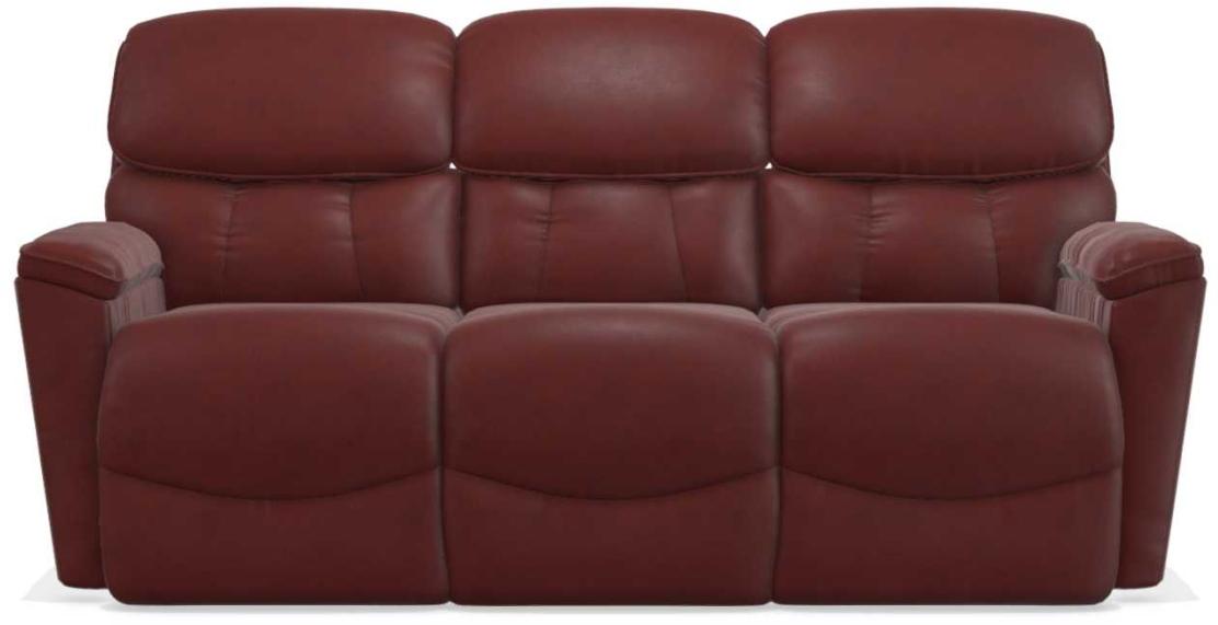 La-Z-Boy Kipling Wine La-Z-Time Power-Reclineï¿½ Full Reclining Sofa with Power Headrest