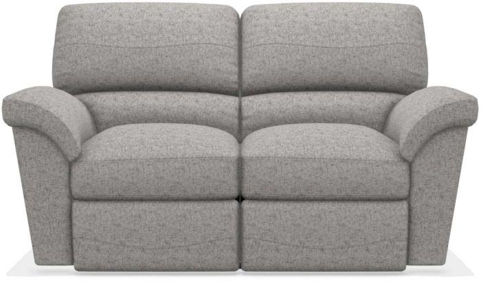 La-Z-Boy Reese La-Z Time Salt and Pepper Full Reclining Loveseat