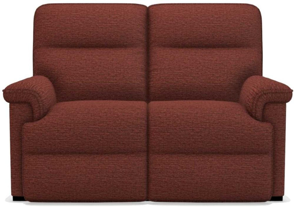 La-Z-Boy Jay La-Z-Time Burgundy Reclining Loveseat