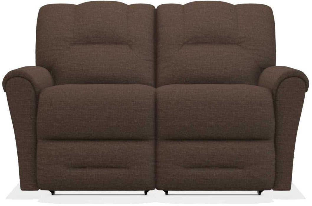 La-Z-Boy Easton PowerRecline La-Z-Time Merlot Reclining Loveseat