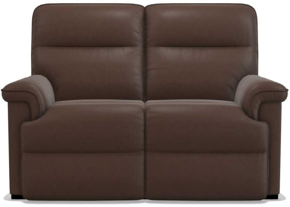 La-Z-Boy Jay PowerRecline La-Z-Time Chocolate Reclining Loveseat
