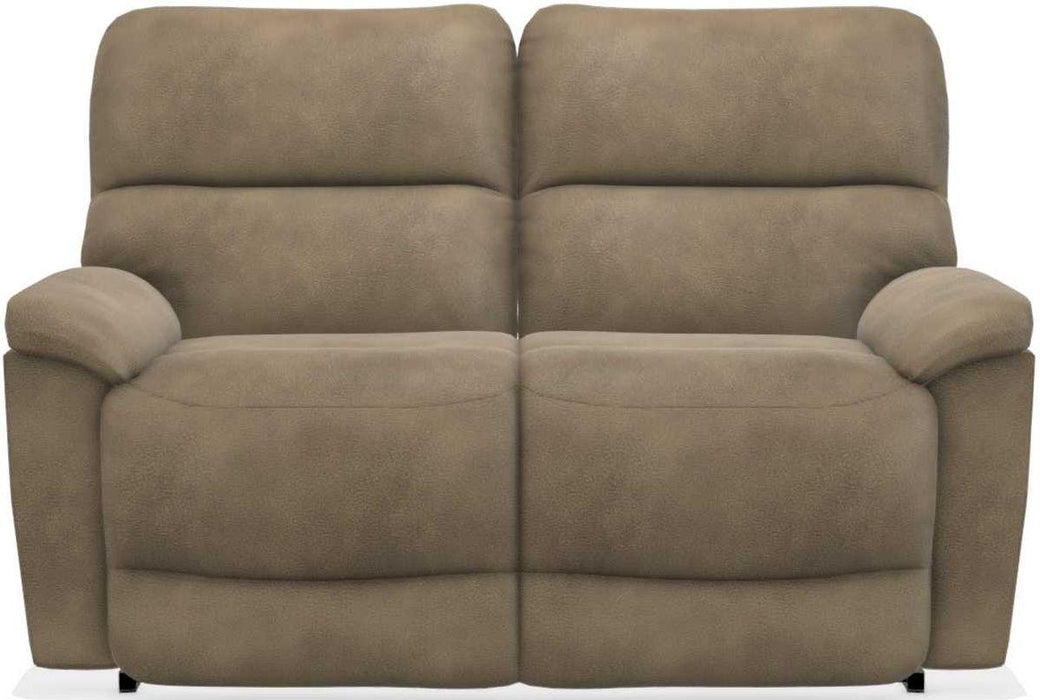 La-Z-Boy Brooks Mushroom Power Reclining Loveseat With Headrest