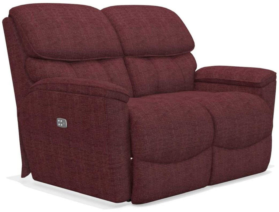 La-Z-Boy Kipling Cherry La-Z-Time Power-Reclineï¿½ Full Reclining Loveseat with Power Headrest