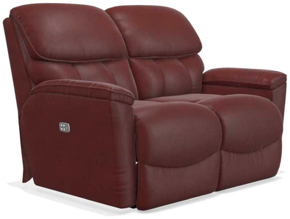 La-Z-Boy Kipling Wine La-Z-Time Power-Reclineï¿½ Full Reclining Loveseat with Power Headrest