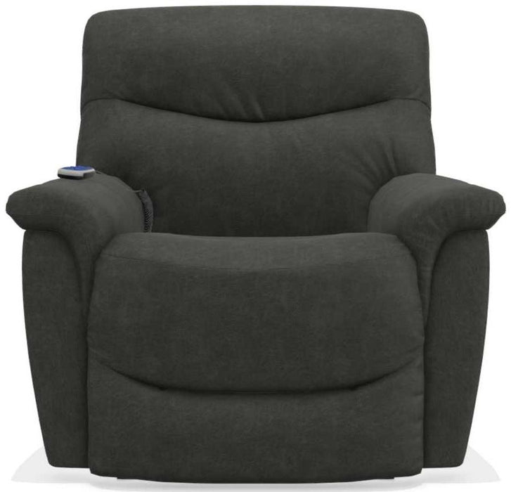 La-Z-Boy James Ink Silver Luxury-Lift Power Recliner