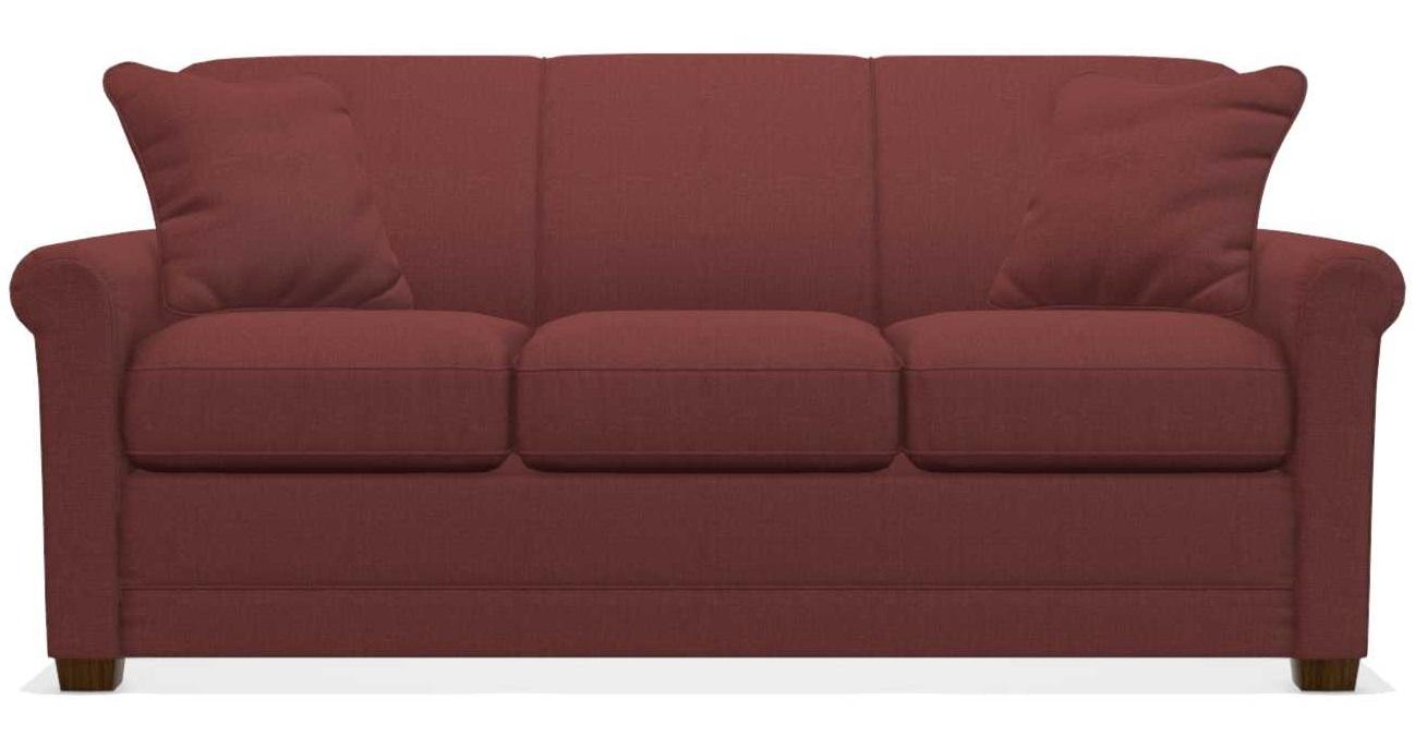 La-Z-Boy Amanda Merlot Premier Comfortï¿½ Queen Sleep Sofa