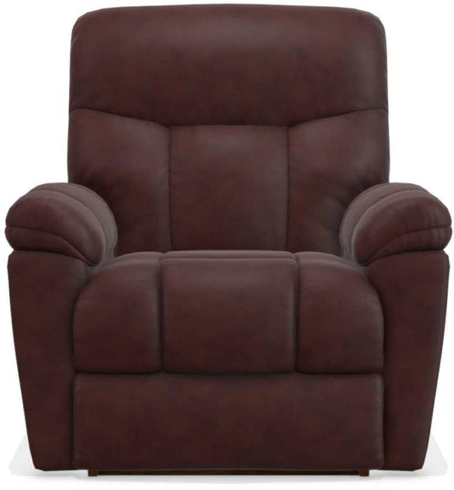 La-Z-Boy Morrison Burgundy Power-Recline-XR Reclina-Rocker Recliner