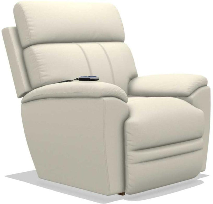 La-Z-Boy Talladega Ivory 2-Motor Massage & Heat Power-Recline-Xr Reclina-Rocker Recliner