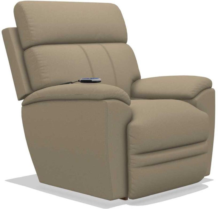 La-Z-Boy Talladega Wicker 2-Motor Massage & Heat Power-Recline-Xr Reclina-Rocker Recliner