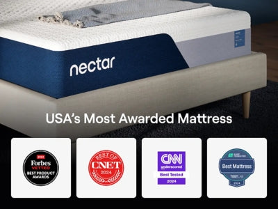 Nectar Classic Memory Foam 5.1 Mattress - Plourde Furniture Co (Caribou, ME)