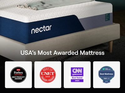 Nectar Premier Memory Foam 5.1 Mattress - Plourde Furniture Co (Caribou, ME)