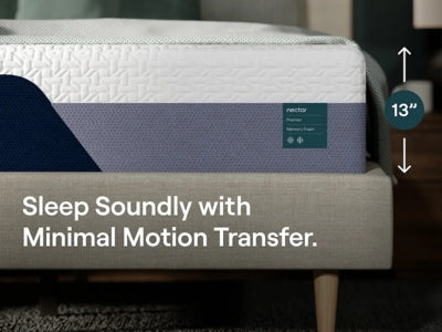 Nectar Premier Memory Foam 5.1 Mattress - Plourde Furniture Co (Caribou, ME)