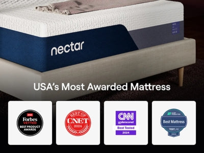 Nectar Luxe Memory Foam 5.1 Mattress - Plourde Furniture Co (Caribou, ME)