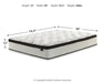 Chime 12 Inch Hybrid Mattress in a Box - Plourde Furniture Co (Caribou, ME)