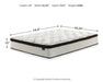 Chime 12 Inch Hybrid Mattress in a Box - Plourde Furniture Co (Caribou, ME)