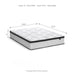 Chime 12 Inch Hybrid Mattress in a Box - Plourde Furniture Co (Caribou, ME)