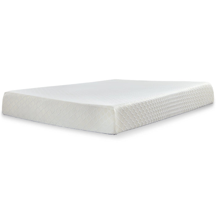 10 Inch Chime Memory Foam Mattress Set - Plourde Furniture Co (Caribou, ME)