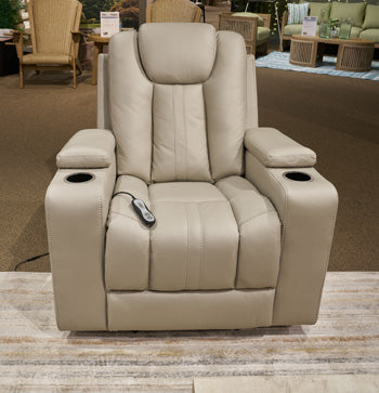 Elevate Edges Glider Recliner - Plourde Furniture Co (Caribou, ME)