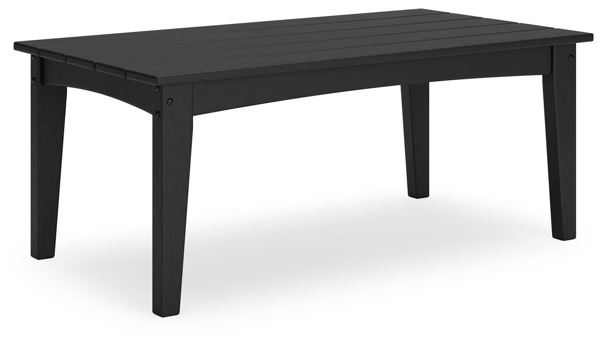 Hyland wave Outdoor Coffee Table - Plourde Furniture Co (Caribou, ME)