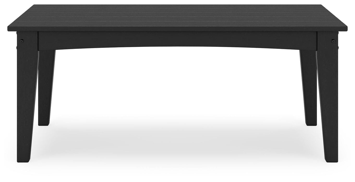 Hyland wave Outdoor Coffee Table - Plourde Furniture Co (Caribou, ME)
