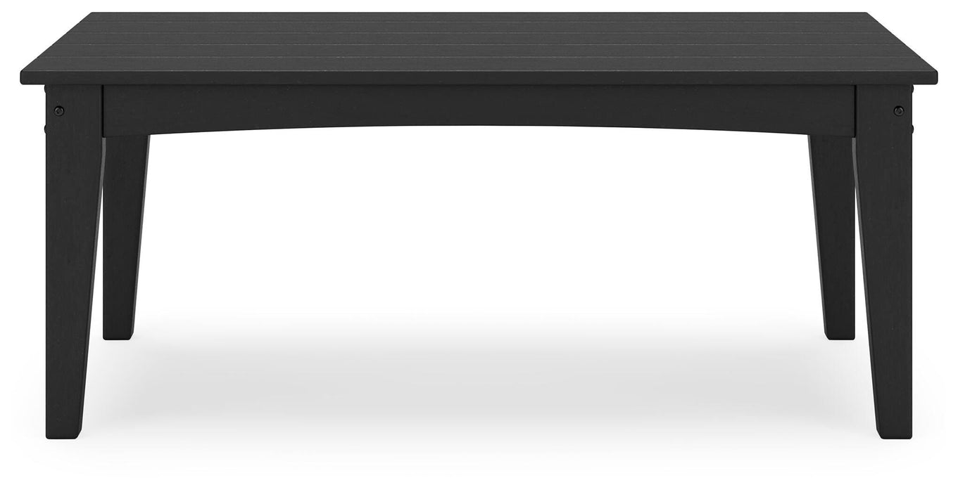 Hyland wave Outdoor Coffee Table - Plourde Furniture Co (Caribou, ME)