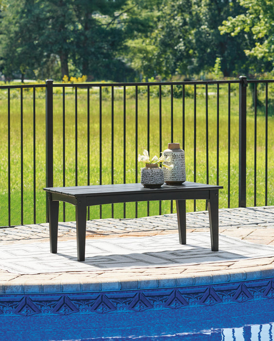Hyland wave Outdoor Coffee Table - Plourde Furniture Co (Caribou, ME)