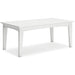 Hyland wave Outdoor Coffee Table - Plourde Furniture Co (Caribou, ME)